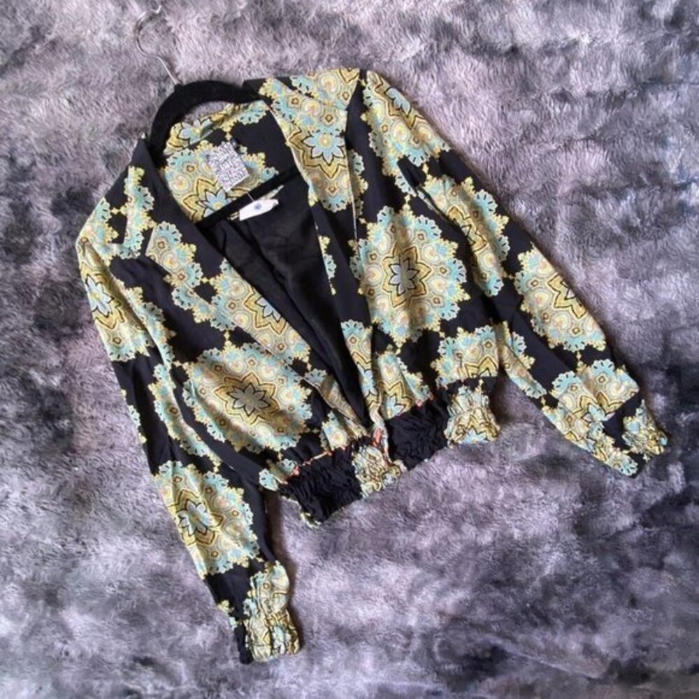 Shona Joy Kaleidoscope Silk Jacket
